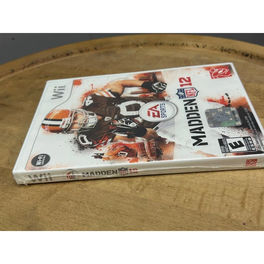 EA Sports Video Game Nintendo Wii Madden NFL‎ 12 Football Peyton Hillis New Seal